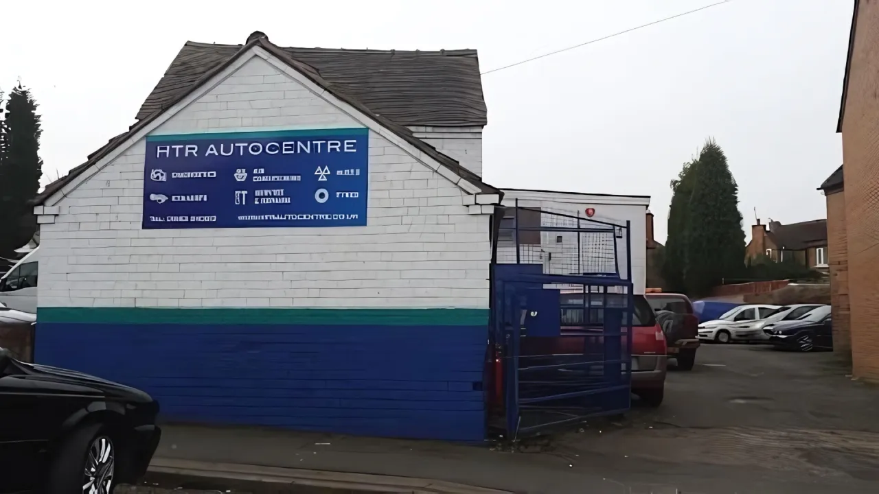 The exterior of HTR Autocentre on High Street in Hadley, Telford